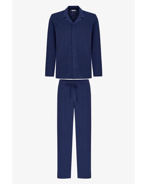 Penti Season pyjamaset voor heren met shirt met lange mouwen en broek