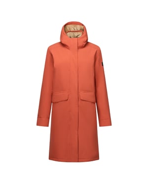 Regatta Ramona waterdichte jas voor dames (Brick/Barleycorn)