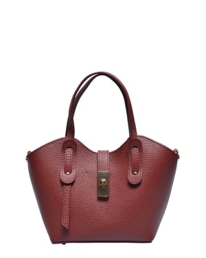 Anna Luchini Rood & VINO Rundleer Tas
