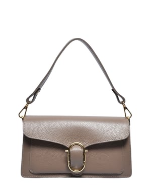 Anna Luchini Beige Rundleer Tas
