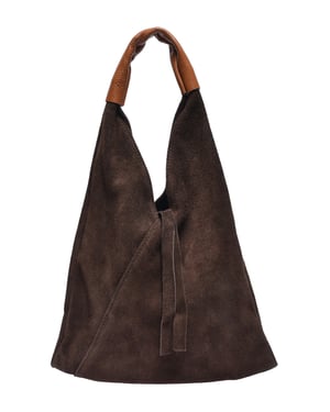 Anna Luchini Bordeauxrood Rundleer Tas