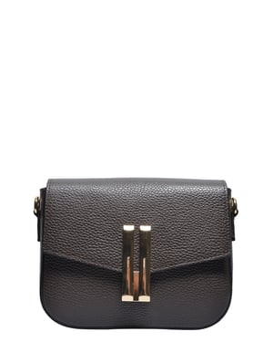 Anna Luchini Bordeauxrood Rundleer Tas