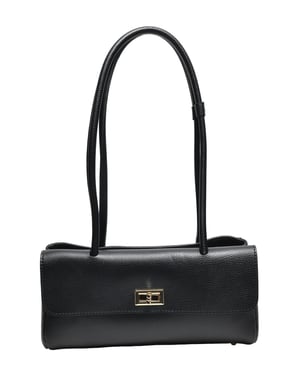 Isabella Rhea ZWART Rundleer Tas