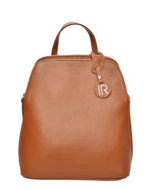 Isabella Rhea Brown Rundleer Tas
