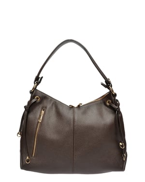 Isabella Rhea Bordeauxrood Rundleer Tas