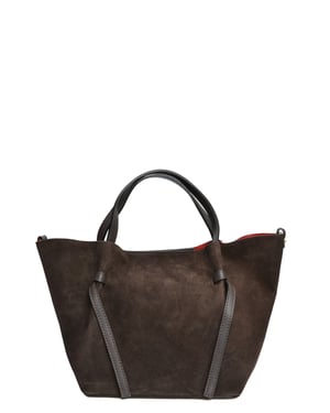 Isabella Rhea CHOCOLADE Rundleer Tas