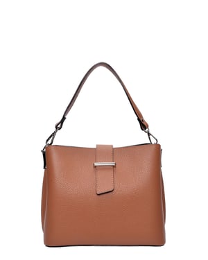 Isabella Rhea Brown Rundleer Tas