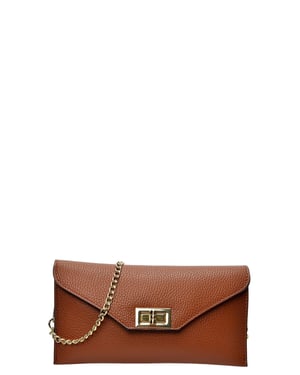 Isabella Rhea COGNAC Rundleer Tas