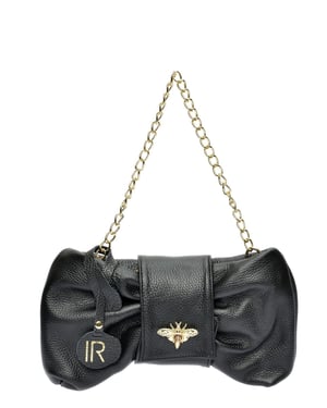 Isabella Rhea ZWART Rundleer Tas