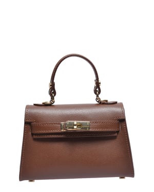 Isabella Rhea BROWN Rundleer Tas