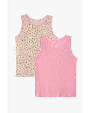 Penti Flory gebloemde tanktop voor meisjes