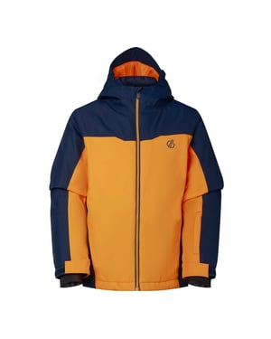Dare 2B Tweekleurig skijasje voor kinderen/jongeren (Elektrisch Oranje)
