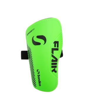 Sondico Scheenbeschermers voor kinderen/jeugdvoetbal (Groen, Zwart)