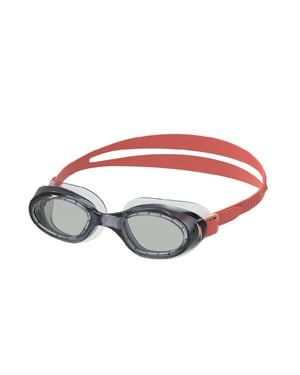 Speedo Futura Hydrospex-zwembril voor kinderen (Rood/zwart)