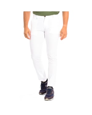 Lange broek met recht afgesneden zomen TMT002-TW417 man