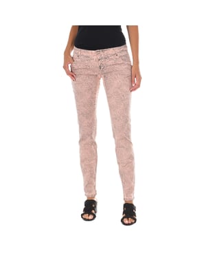 Lange broek met smal gesneden zomen 70DBF0585-R216 vrouw