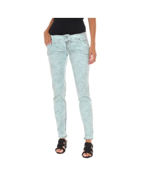 Lange broek met smal gesneden zomen 70DBF0585-R216 vrouw