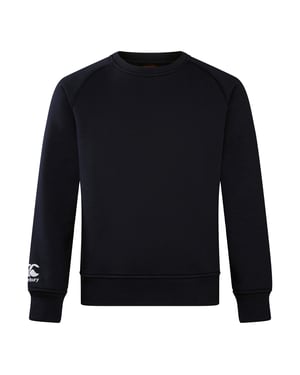 Canterbury Sweatshirt met ronde hals voor kinderen/Kids Club (Zwart)