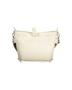 Coccinelle Bianco Leren Dames Handtas