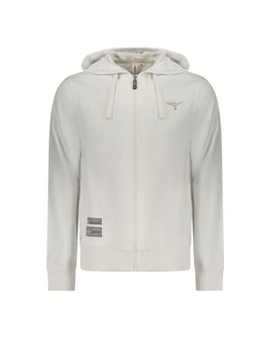 Accademia Militare Wit Katoenen Heren Sweatshirt
