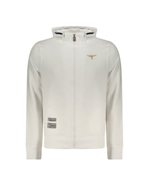 Accademia Militare Wit Katoenen Heren Sweatshirt
