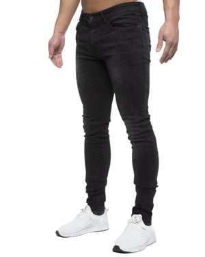ETO Heren Slim Skinny Fit Stretch Jeans
