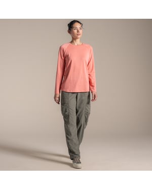 Craghoppers Dames/Dames Nour Nosilife T-shirt met lange mouwen (Gekruide abrikoos)