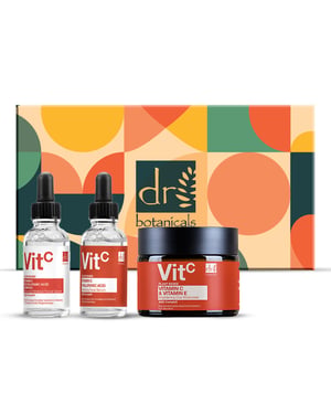 Dr. Botanicals Anti-aging vitamine C duo hydraterende crème en gezichtsserum