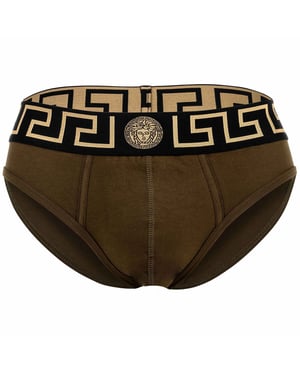 VERSACE Slip - TOPEKA, Rekbare Katoen