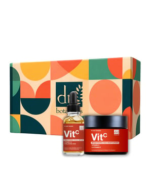 Dr. Botanicals Anti-aging vitamine C duo-crème en gezichtsserumset