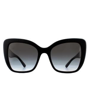 DOLCE & GABBANA Zonnebril DG4348 501/8G Zwart Grijs Verloop