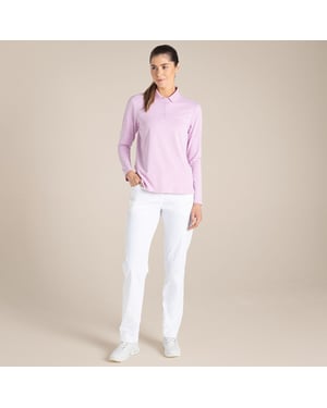 Craghoppers Dames/Dames Thornbury Nosilife Golf Poloshirt met lange mouwen (Orchidee)
