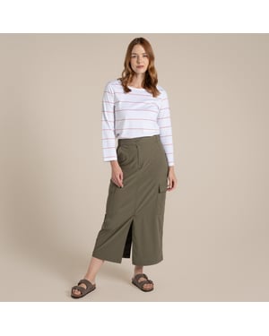 Craghoppers Dames/Dames Pro Nosilife Midi Rok (Wilde olijf)