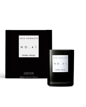 skinChemists Nr. 41 Vanille & Hout Kaars 200g
