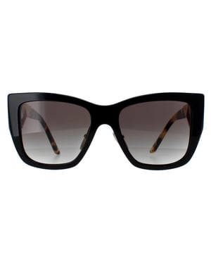 Prada PR21YS 1AB0A7 zwart en schildpad grijs gradiÃ«nt zonnebril