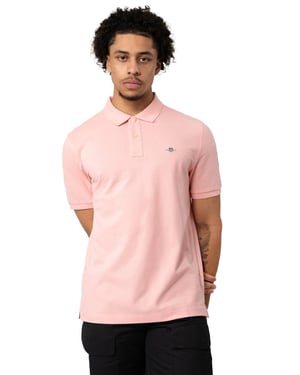 Gant heren poloshirt met korte mouwen in piqué