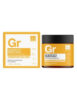 Dr. Botanicals Verfrissende anti-aging reiniger met grapefruit en watermeloen 60 ml