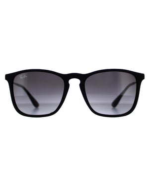 Rayban Zonnebril Erika 4171 Rubberen Havana Bruin Verloop 865/13