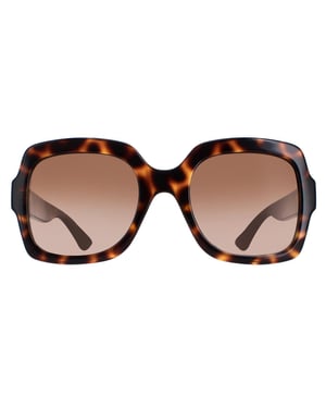 Gucci GG1337S 003 havana bruin gradiÃ«nt zonnebril