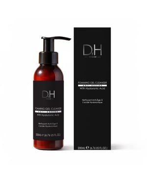 Dr H Anti-aging schuimende gelreiniger met hyaluronzuur 200 ml