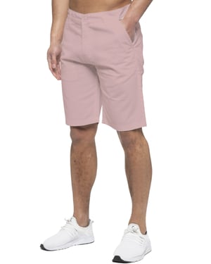 Enzo | Heren Chino Korte Broek In Roze