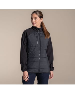 Craghoppers Dames/Dames Expert Compresslite Hybride Jas (Zwart)