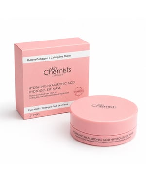 skinChemists Hydraterend anti-aging oogmasker met hyaluronzuurhydrogel (20 paar)