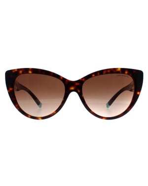 Tiffany TF4196 80153B havana bruin gradiÃ«nt zonnebril