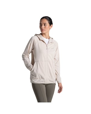 Craghoppers Dames/Dames Aya Nosilife Hooded Jacket (Oestermarmel)