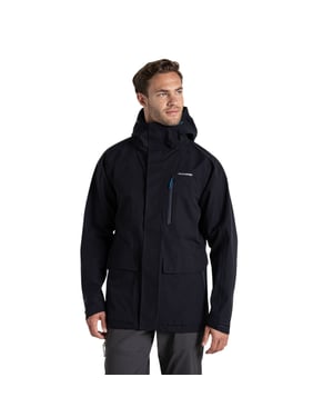 Craghoppers Heren Lorton II Waterdichte Jas (Donkere marine)