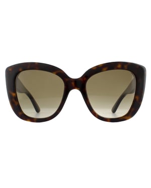 Gucci zonnebril GG0327S 002 Havana Brown Gradiënt