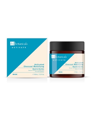 Dr. Botanicals Anti-aging matterend masker met actieve kool 60 ml