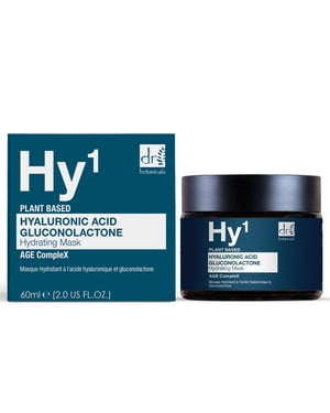 Dr. Botanicals Geavanceerd masker met 1% hyaluronzuur en gluconolacton 60 ml