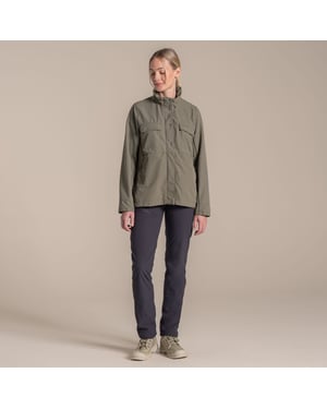Craghoppers Dames/Dames Farah Nosilife Jas (Wilde olijf)